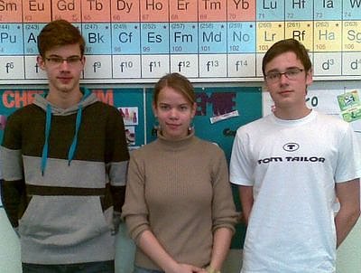 Drei im Endspurt (Foto: privat)