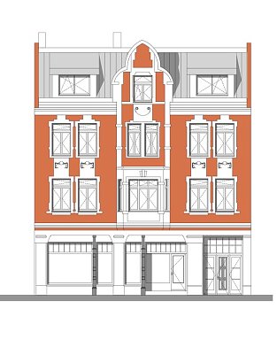 Die Sanierung des Geb&auml;udes Altendorf 41 ist Teil des Gesamtkonzepts (Foto: privat)