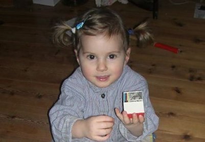 Clementine freut sich auf die M&auml;rchen (Foto: F. Tuschy)