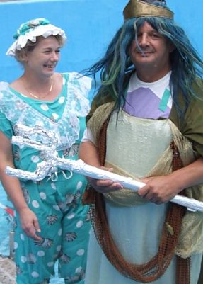 Neptun ist mit dabei (Foto: Autor)