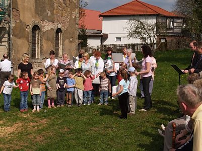 Der Chor Ende April (Foto: nnz)