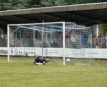 Das 1:1 gegen Ilmenau im Juli 1008 (Foto: nnz)