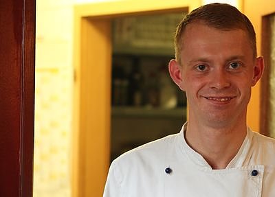Sorgt f&uuml;r die frische junge K&uuml;che: David Jobst (Foto: nnz)