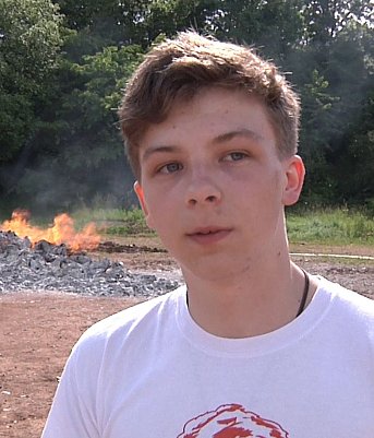 Lukas Fullmann will sp&auml;ter Philosophie studieren (Foto: Angelo Glashagel)