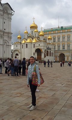 Franka Angelstein in Moskau (Foto: Franka Angelstein)