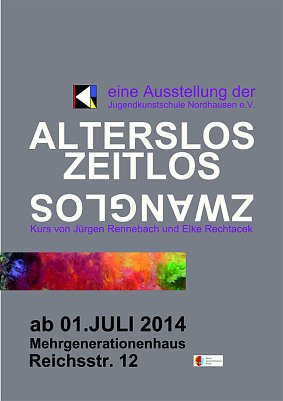 Alterslos - Zeitlos - Zwanglos (Foto: Jugendkunstschule )