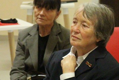 Zweite Ehefrau und Witwe Phillip Oesers - Dr. Renate M&uuml;ller Krumbach (Foto: Angelo Glashagel)