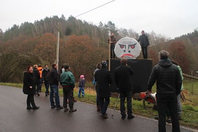 Uns wurde die Adventszeit vermiest, wieder einmal - so die Meinung in R&uuml;digsdorf (Foto: Angelo Glashagel)