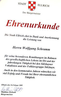 &Uuml;ber 40 Jahre engagiert (Foto: R. Wille)