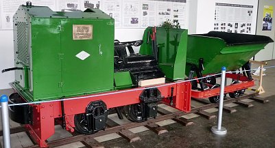 Die kleine Lokomotive RL 1c Baujahr 1937 soll zur Nordh&auml;user Museumsnacht gestartet werden (Foto: IFA-Museum Nordhausen)