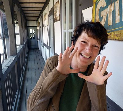 Lachyoga-Leiterin Sabine Schr&ouml;der (Foto: privat)