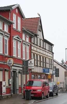 Notlandung in Salza (Foto: Iffland)