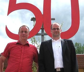 Schulleiter und B&uuml;rgermeister (Foto: SPD)