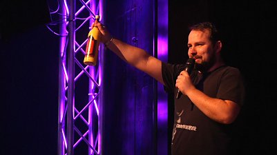 Andreas In der Au, alias "Aida", organisiert Slams in Th&uuml;ringen (Foto: Angelo Glashagel)