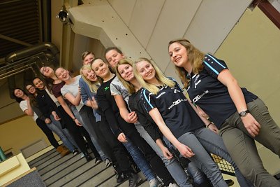 Den Spitzenreiter ge&auml;rgert -  die B-Jugend-Handballerinnen des Nordh&auml;user SV konnten in Hermsdorf einige Erfolge verbuchen (Foto: Sandra Arm)