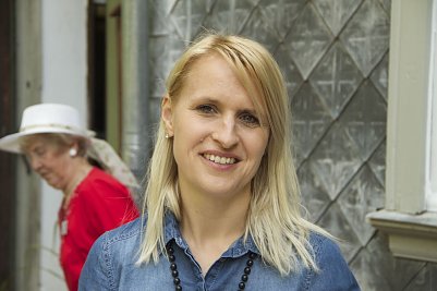 Diana Moraweck von "meine Gartenberater" organisierte die "offenen G&auml;rten" im Landkreis Nordhausen (Foto: Angelo Glashagel)