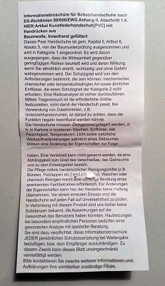 Bitte genau durchlesen (Foto: privat)