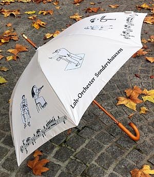 Musikalisch beschirmt (Foto: Stadtmarketing Sondershausen)