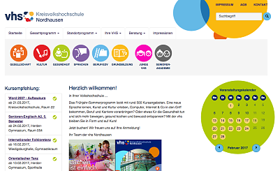 Neues Programm, neue Website - die Kreisvolkshochschule Nordhausen hat das neue Semester vorgestellt (Foto: Angelo Glashagel)