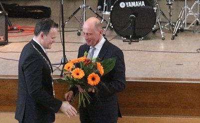 Investitur von Prof. Dr. J&ouml;rg Wagner (Foto: Angelo Glashagel)