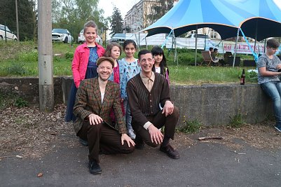 Niels Seidel (links) und Malte Steinmetz fanden auch in Nordhausen begeisterte Fans (Foto: Angelo Glashagel)