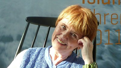 Autorin Kristin Steinsdottir stellt in der Reihe "Herder liest" demn&auml;chst ihr neuestes Buch vor (Foto: Isabel Reifenrath)