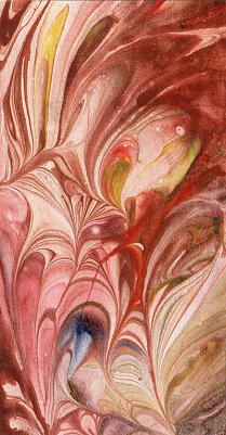 Marmorpapiere (Foto: H. Kneffel)