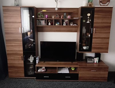 Schrankwand ohne Deko (Foto: )