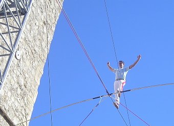 Tanz auf dem Seil (Foto: nnz)