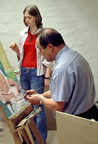 Wie entsteht ein Plakat? (Foto: nnz)