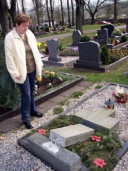 Piet&auml;tloser Vandalismus auf dem Friedhof (Foto: nnz)