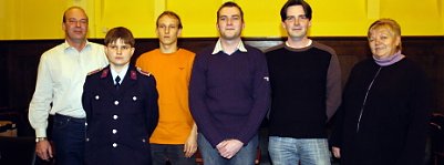 Ausgezeichnete Jugendleiter (Foto: nnz)