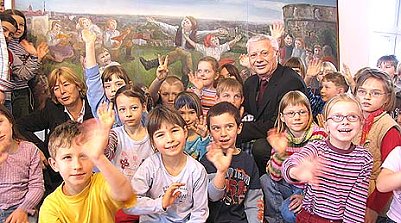 Schule als Galerie (Foto: nnz)