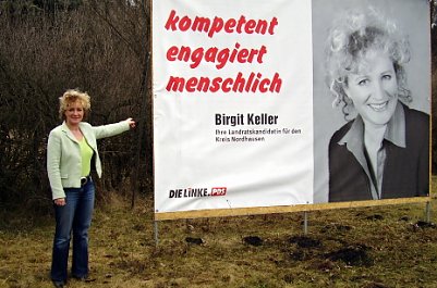 Birgit Keller kommt (Foto: nnz)