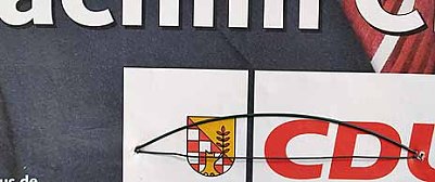 Wappen missbraucht? (Foto: nnz)