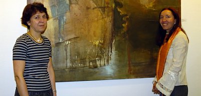 Russische Kunst in der Kreissparkasse (Foto: nnz)