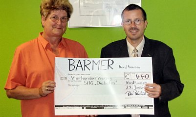 BARMER f&ouml;rdert Selbsthilfearbeit (Foto: nnz)