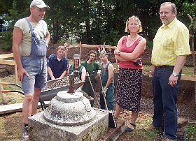 Brunnen nach historischem Vorbild (Foto: nnz)