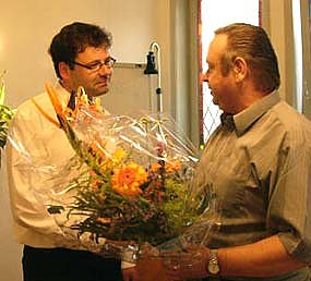 Der Neue im Rathaus (Foto: nnz)