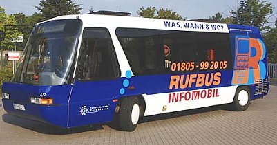 Infobus ist unterwegs (Foto: nnz)