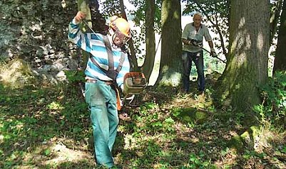 Auch das geh&ouml;rt zur Arbeit (Foto: nnz)
