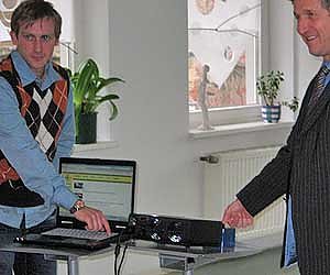 Sven Hager, Minister Zeh (Foto: jsw)