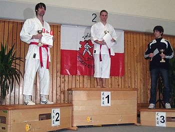 Auf dem Treppchen (Foto: privat)