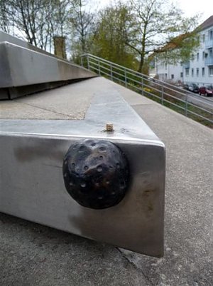 Hier stand mal ein K&auml;fer... (Foto: JSW)