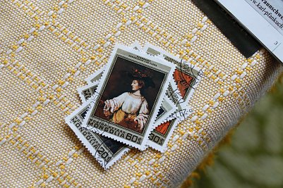 Rembrandt en miniature - in der Vielfalt der Briefmarkenwelt ist f&uuml;r jeden Geschmack etwas dabei (Foto: agl)