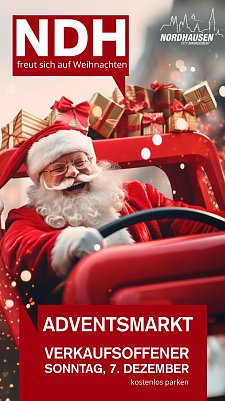 Verkaufsoffener Adventssonntag in Nordhausen (Foto: Stadt Nordhausen)