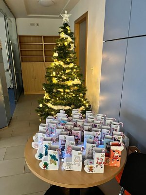 Nikolausstiefel-Aktion in der KITA Kolbenach Stiftung (Foto: Julia Theuerkauf)