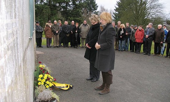Der Opfer gedacht (Foto: psv) Der Opfer gedacht (Foto: psv)