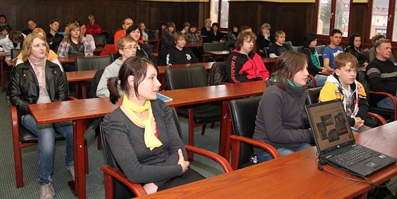 Arbeitswelt geschnuppert (Foto: J. Piper)