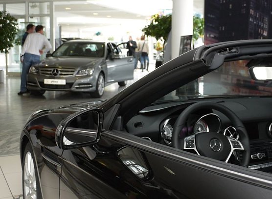 Neue Modelle bei Mercedes (Foto: nnz) Neue Modelle bei Mercedes (Foto: nnz)